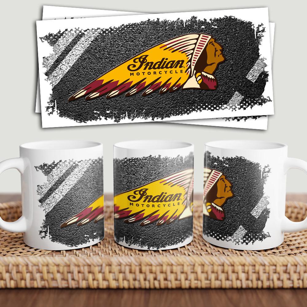 Indian Keramisk Krus-Krus-Indian-Garage Culture Shop- garage - man cave - merchandise