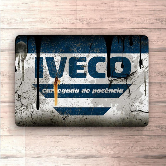 Iveco Skilte, Musemåtte, Dørmåtte , Plakat-Skilte-Iveco-Garage Culture Shop- garage - man cave - merchandise