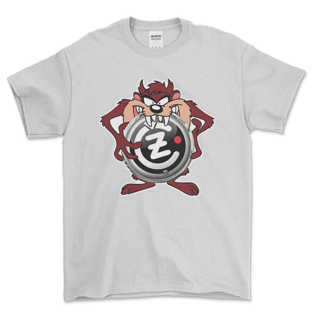 Jawa CZ TAZ Unisex T-Shirt , Bomuld-Beklædning-Jawa-Hvid-S-Forside-Garage Culture Shop- garage - man cave - merchandise
