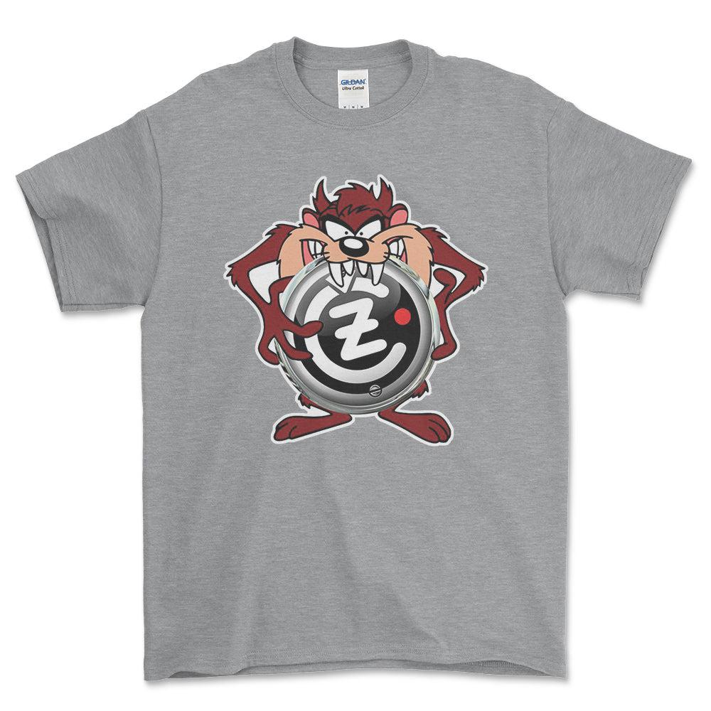 Jawa CZ TAZ Unisex T-Shirt , Bomuld-Beklædning-Jawa-Grå Sport-S-Forside-Garage Culture Shop- garage - man cave - merchandise