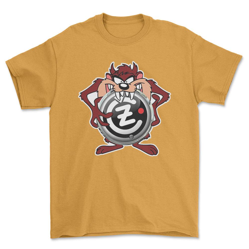 Jawa CZ TAZ Unisex T-Shirt , Bomuld-Beklædning-Jawa-Guld-S-Forside-Garage Culture Shop- garage - man cave - merchandise