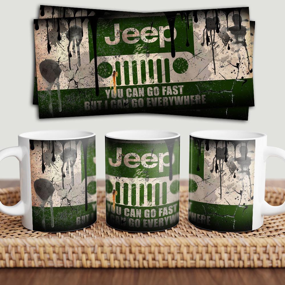 Jeep Keramisk Krus-Krus-Jeep-Garage Culture Shop- garage - man cave - merchandise