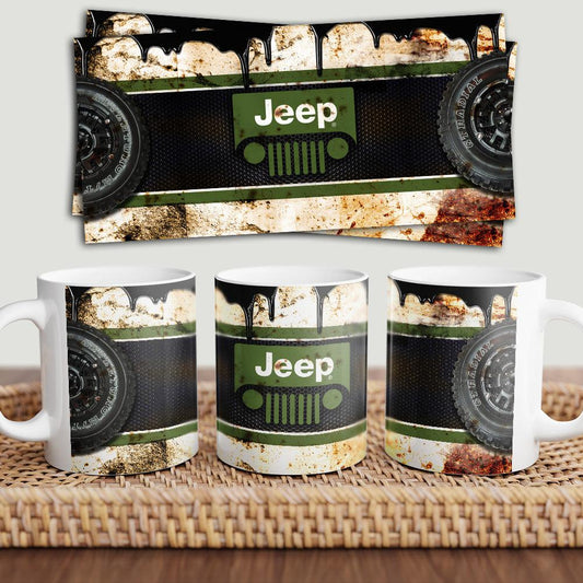 Jeep Keramisk Krus-Krus-Jeep-Garage Culture Shop- garage - man cave - merchandise