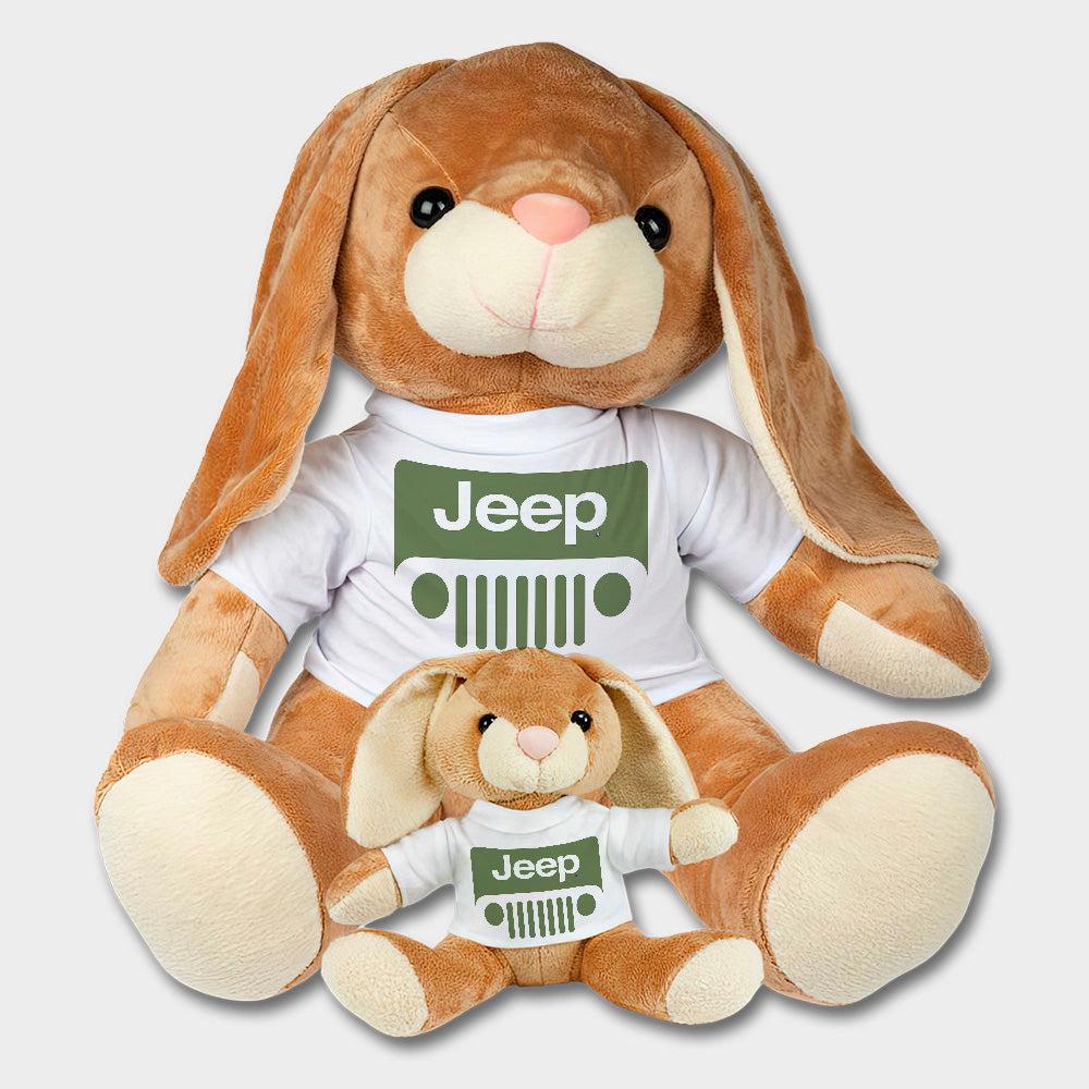 Jeep Plysdyr Kanin, Bunny-Bamse-Jeep-Garage Culture Shop- garage - man cave - merchandise