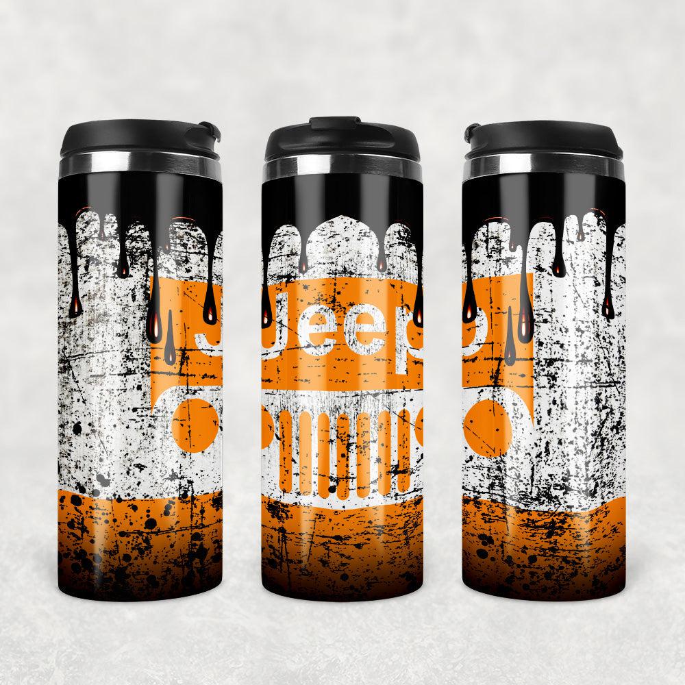 Jeep Termokrus Tumbler Rustfrit Stål-Krus-Jeep-Garage Culture Shop- garage - man cave - merchandise
