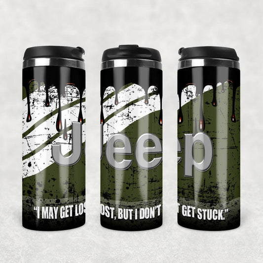 Jeep Termokrus Tumbler Rustfrit Stål-Krus-Jeep-Garage Culture Shop- garage - man cave - merchandise