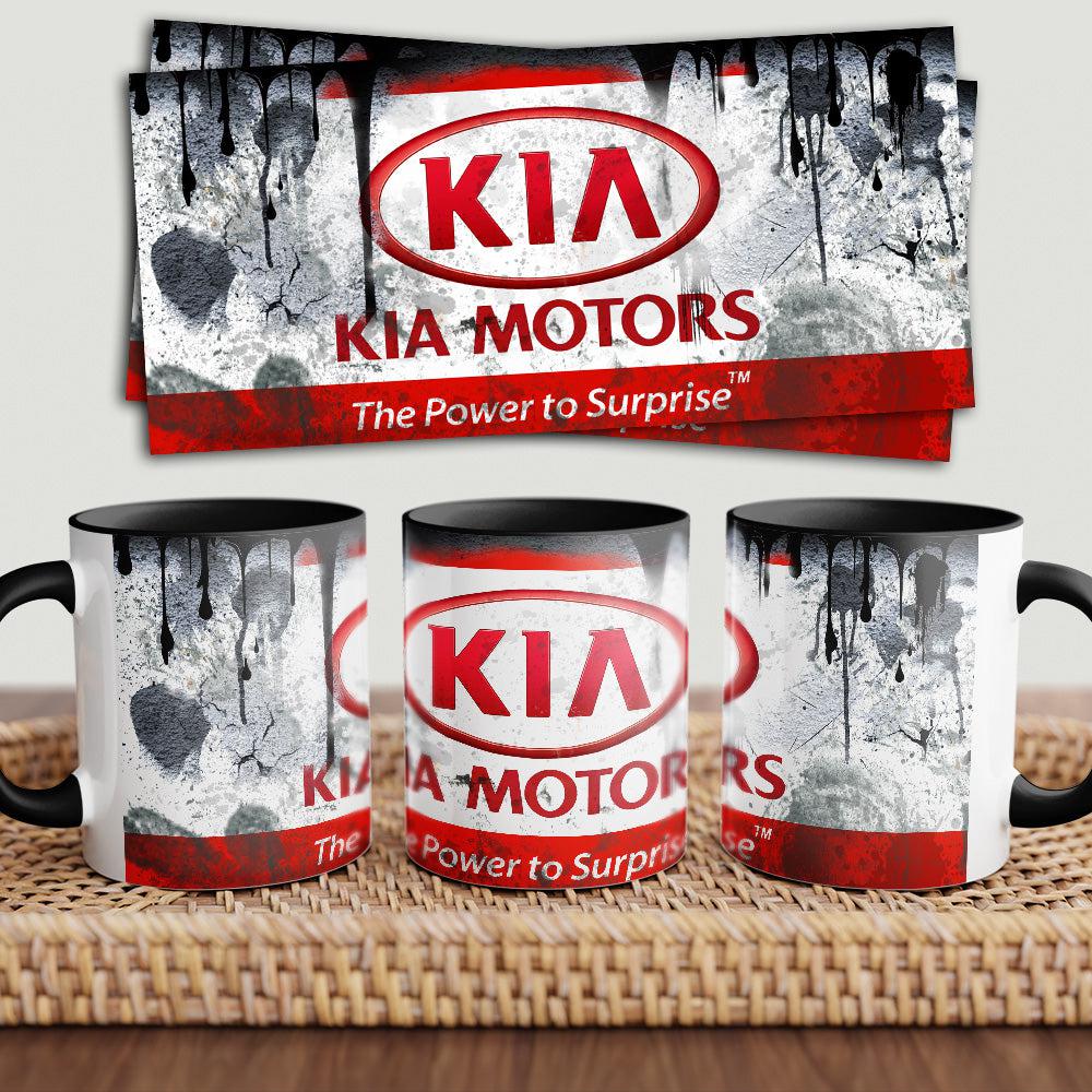 KIA "To Toner" Vintage Keramisk Krus-Krus-KIA-Garage Culture Shop- garage - man cave - merchandise