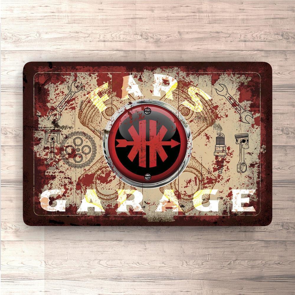 Kreidler Fars Garage Vintage Skilte, Musemåtte, Dørmåtte-Skilte-Kreidler-Garage Culture Shop- garage - man cave - merchandise