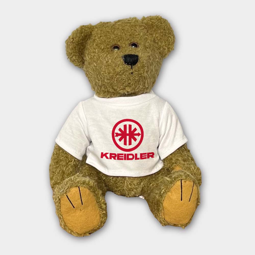 Kreidler Plysdyr Bamse, Teddy Bear-Bamse-Kreidler-Garage Culture Shop- garage - man cave - merchandise
