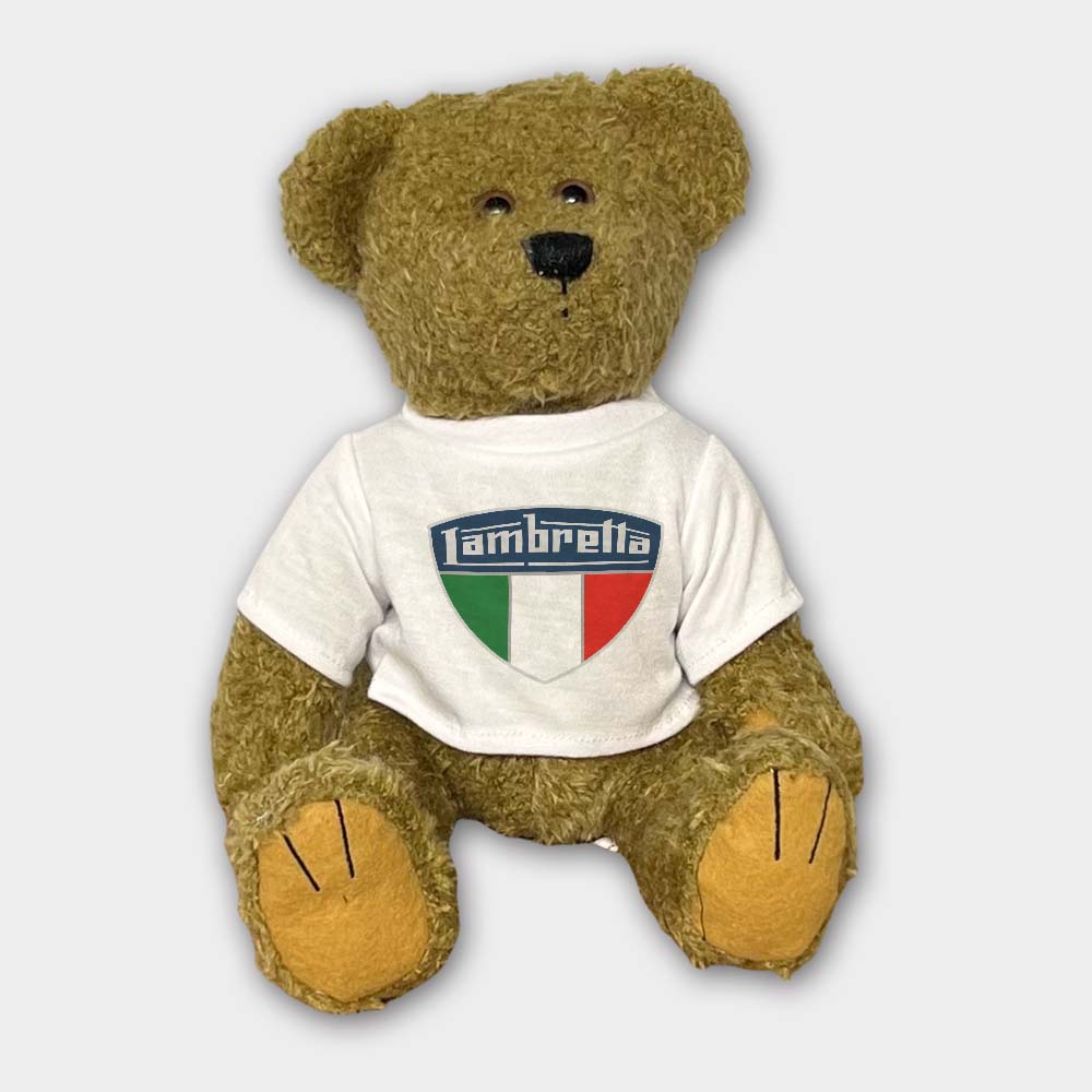 Lambretta Plysdyr Bamse, Teddy Bear-Bamse-Lambretta-Garage Culture Shop- garage - man cave - merchandise