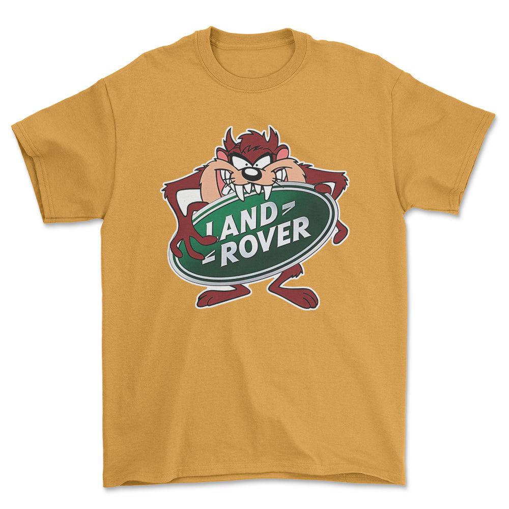 Land Rover TAZ Unisex T-Shirt , Bomuld-Beklædning-Land Rover-Garage Culture Shop- garage - man cave - merchandise