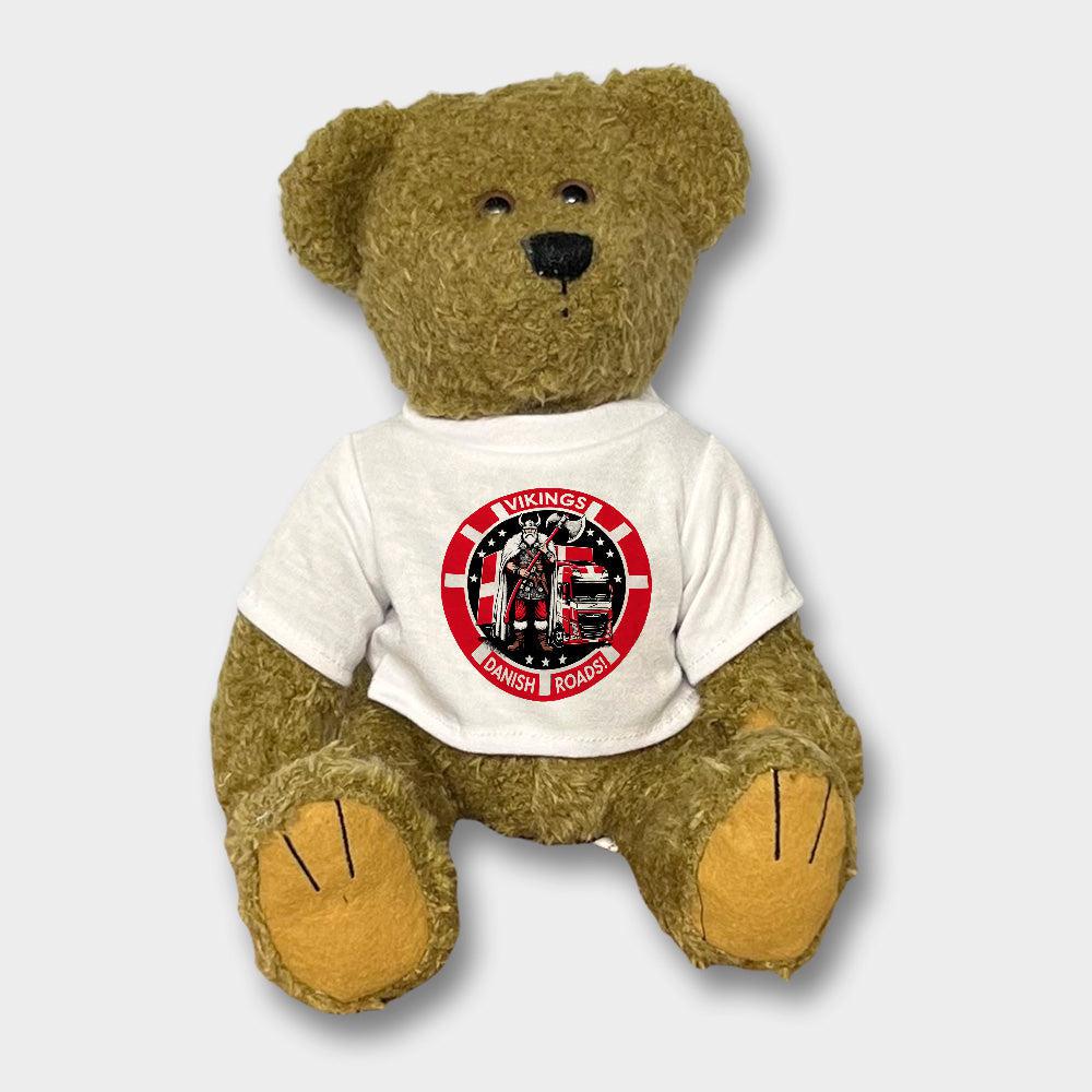 Lastbilchauffør - Vikings Danish Roads - Plysdyr Bamse, Teddy Bear-Bamse-Lastbilchauffør-Garage Culture Shop- garage - man cave - merchandise