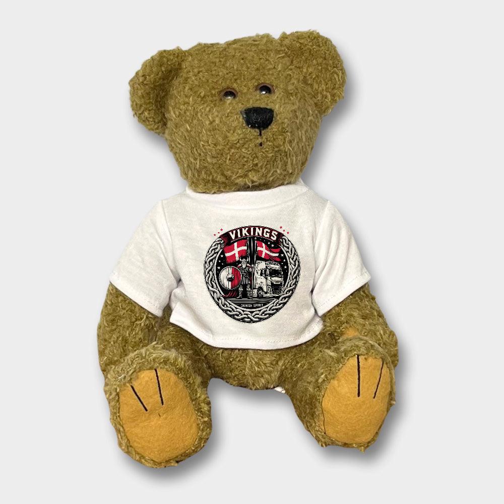 Lastbilchauffør - Vikings Danish Spirit - Plysdyr Bamse, Teddy Bear-Bamse-Lastbilchauffør-Garage Culture Shop- garage - man cave - merchandise