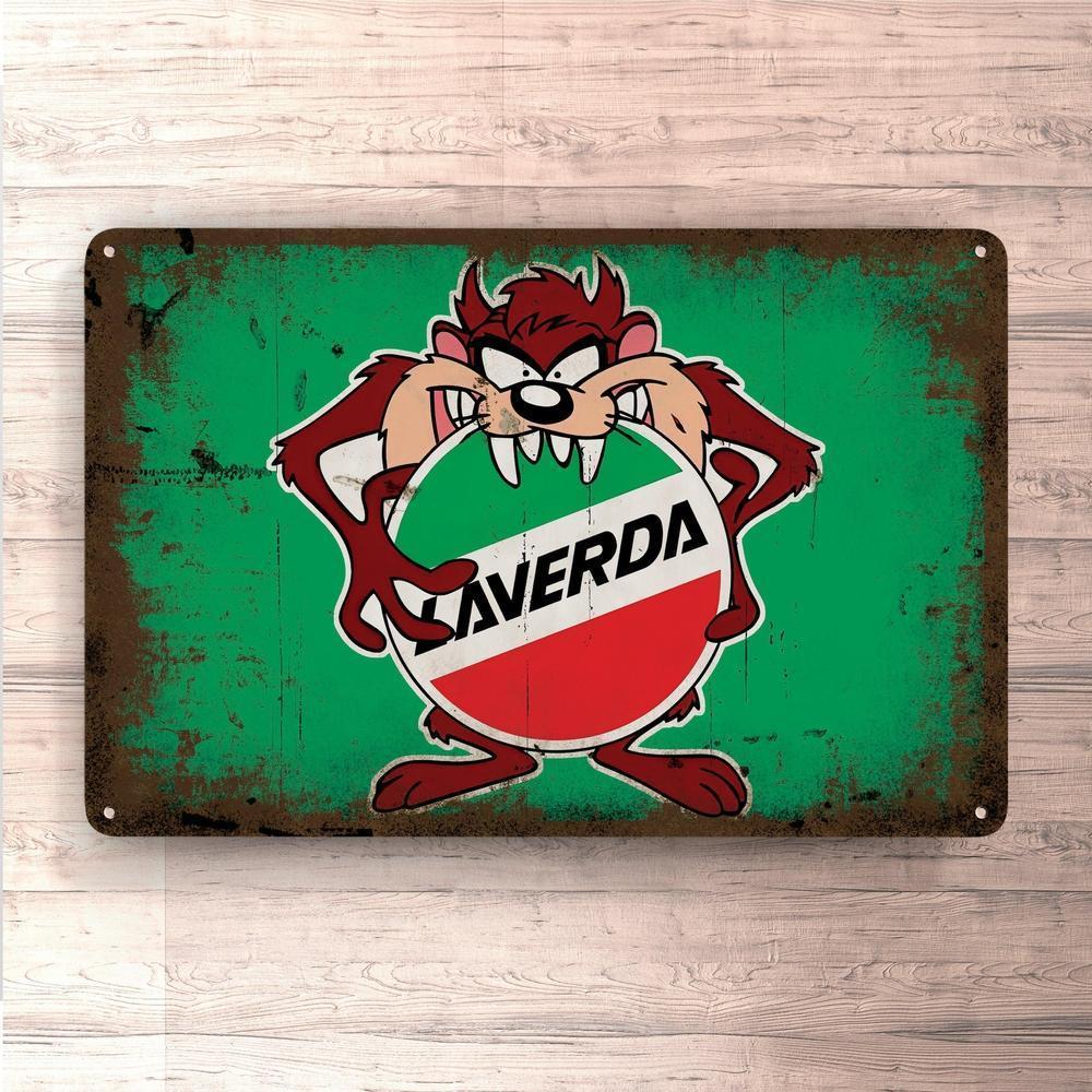 Laverda Taz Vintage Skilte, Musemåtte, Dørmåtte-Skilte-Laverda-Garage Culture Shop- garage - man cave - merchandise