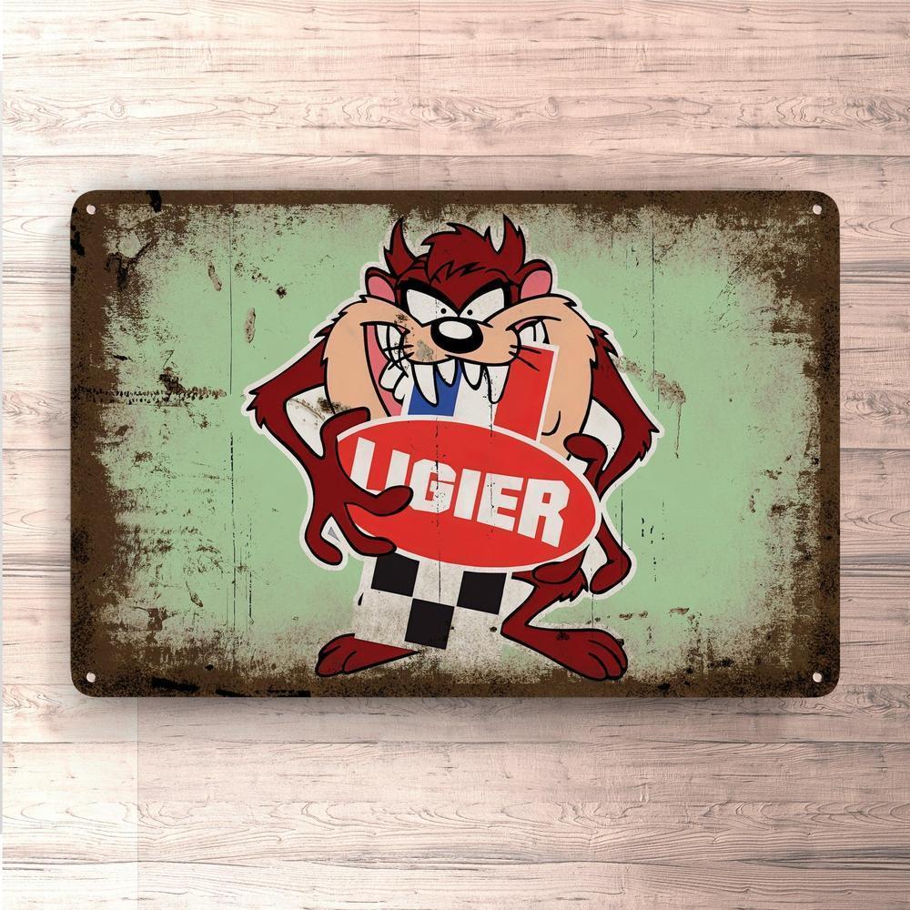 Ligier Taz Vintage Skilte, Musemåtte, Dørmåtte-Skilte-Ligier-Garage Culture Shop- garage - man cave - merchandise