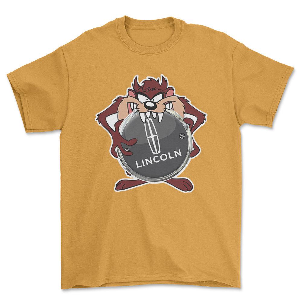 Lincoln TAZ Unisex T-Shirt , Bomuld-Beklædning-Lincoln-Garage Culture Shop- garage - man cave - merchandise