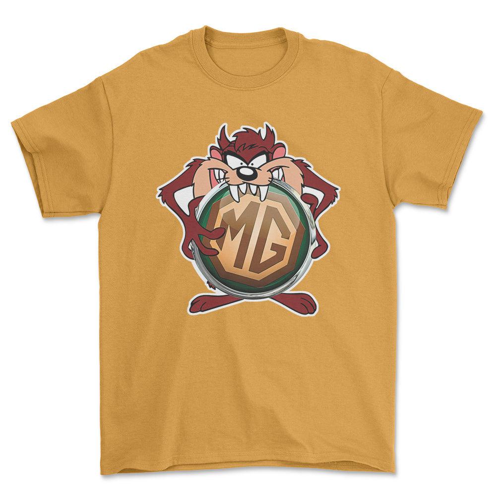 MG TAZ Unisex T-Shirt , Bomuld-Beklædning-MG-Garage Culture Shop- garage - man cave - merchandise