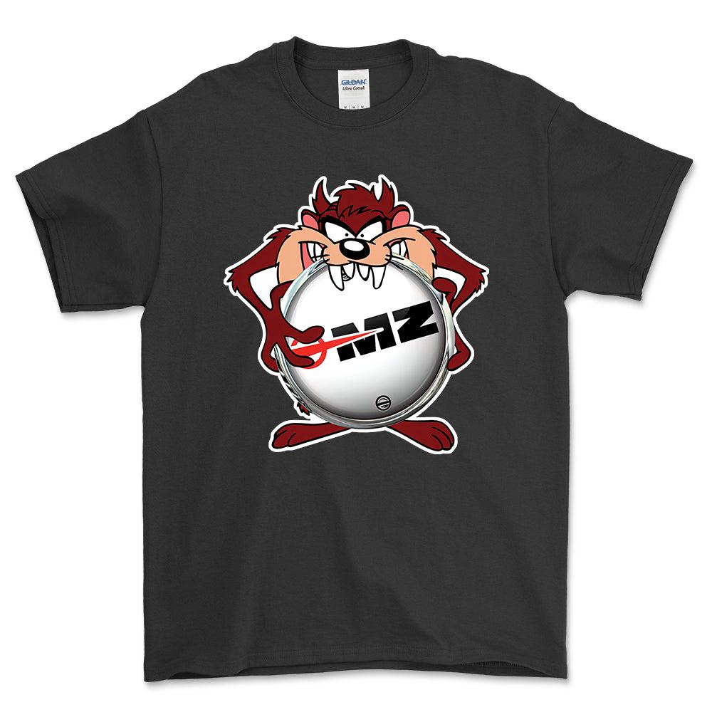 MZ Motorrad TAZ Unisex T-Shirt , Bomul-Beklædning-MZ-Sort-S-Forside-Garage Culture Shop- garage - man cave - merchandise