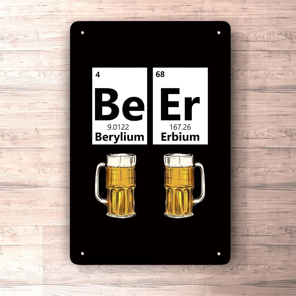 Man Cave Øl - Bear - Skilte, Musemåtte, Dørmåtte-Skilte-Funny Garage-Garage Culture Shop- garage - man cave - merchandise