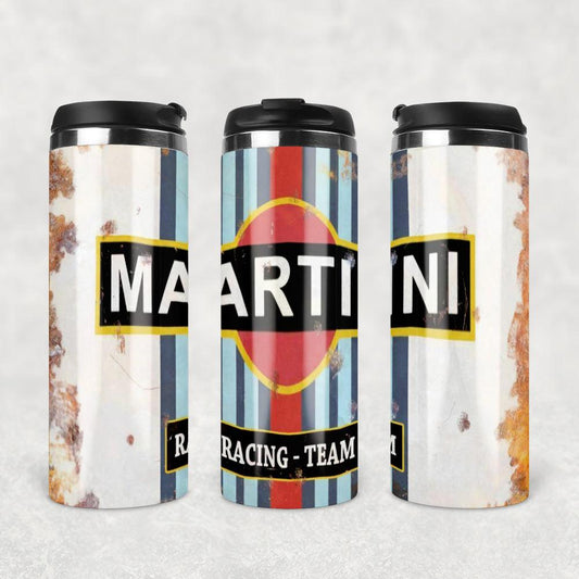 Martini Motor Oil Termokrus Tumbler Rustfrit Stål-Krus-Motorolie-Garage Culture Shop- garage - man cave - merchandise
