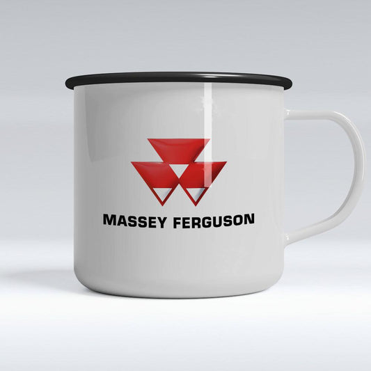 Massey Ferguson Emaljekrus-Krus-Massey Ferguson-Garage Culture Shop- garage - man cave - merchandise