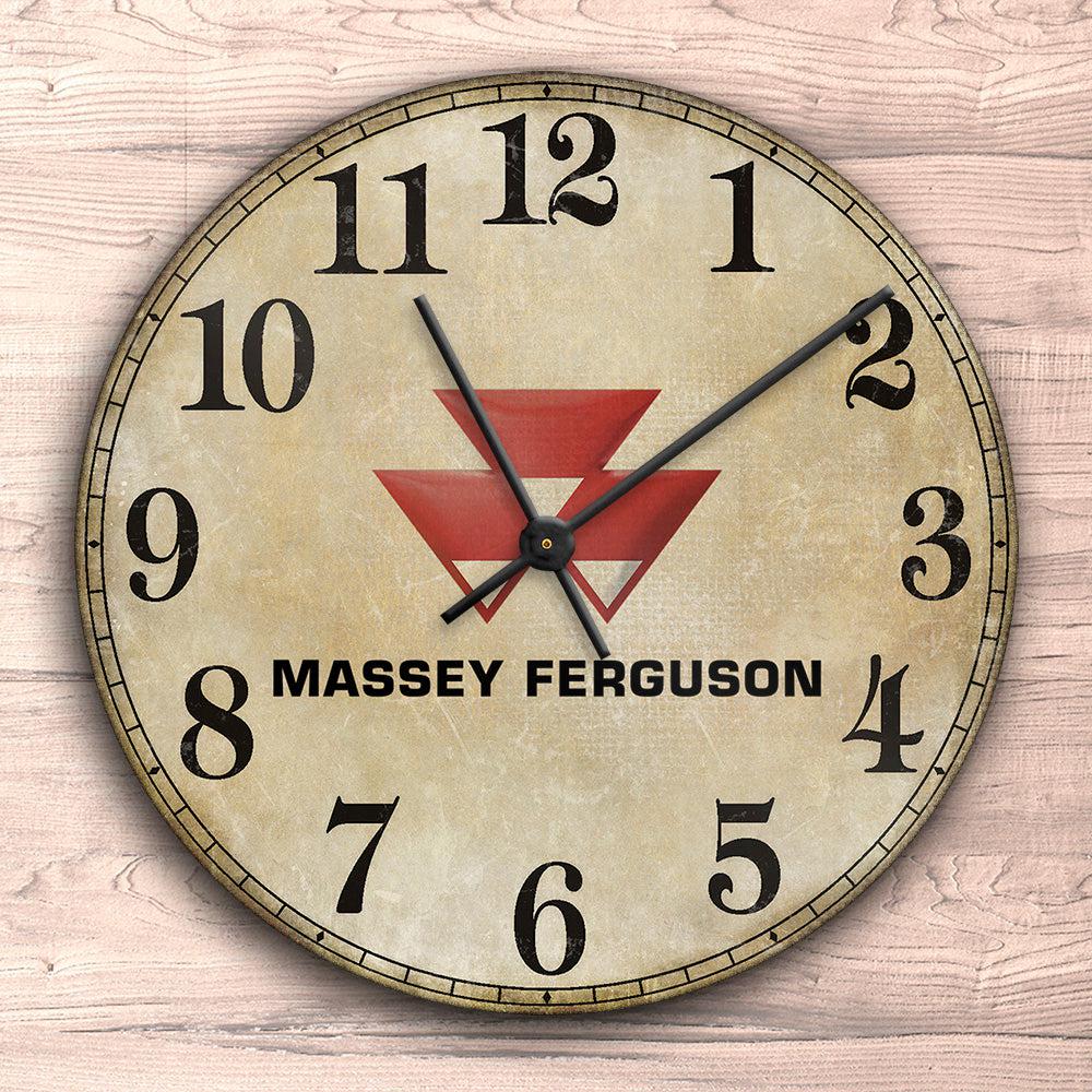 Massey Ferguson Vægur Rundt-Clock-Massey Ferguson-Garage Culture Shop- garage - man cave - merchandise