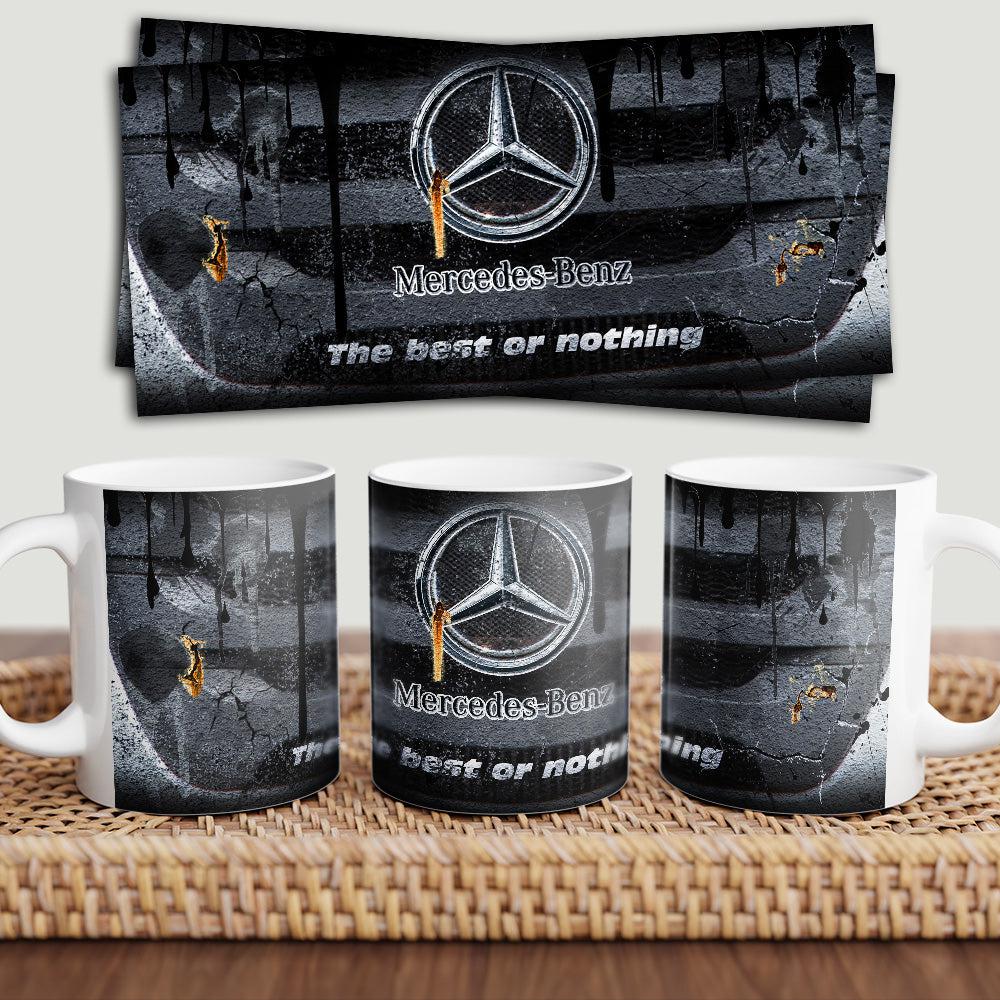 Mercedes Benz Keramisk Krus-Krus-Mercedes-Garage Culture Shop- garage - man cave - merchandise