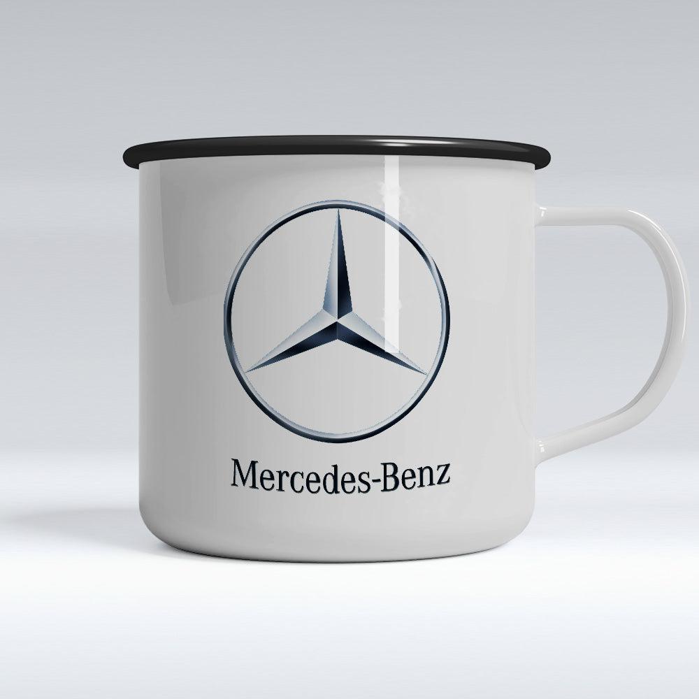 Mercedes Emaljekrus-Krus-Mercedes-Garage Culture Shop- garage - man cave - merchandise