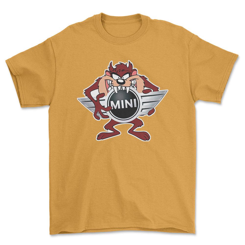 Mini TAZ Unisex T-Shirt , Bomuld-Beklædning-Mini-Garage Culture Shop- garage - man cave - merchandise