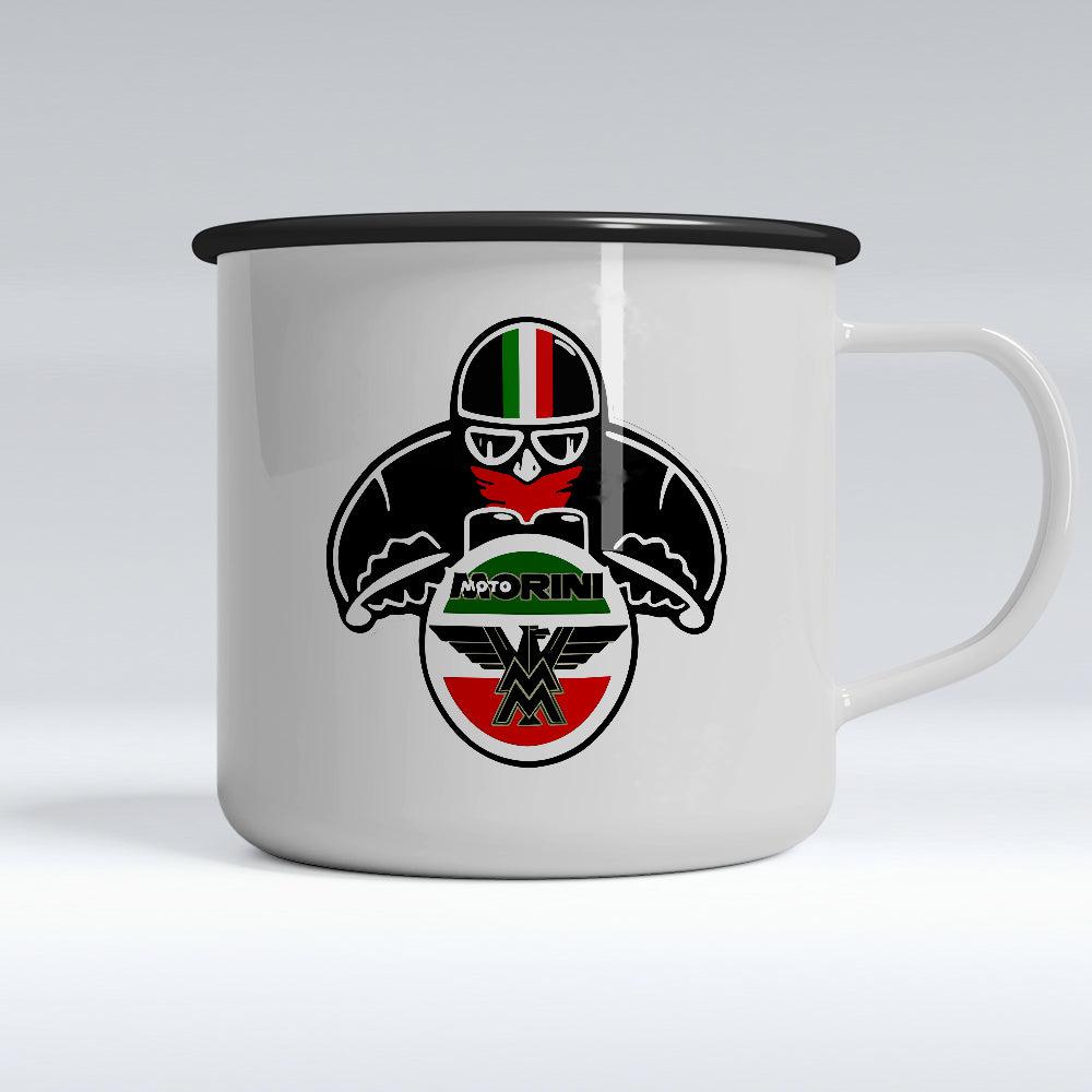 Mota Morini Biker Emaljekrus-Krus-Mota Morini-Garage Culture Shop- garage - man cave - merchandise