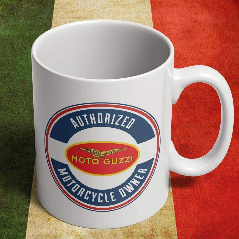 Moto Guzzi Autorised Owner Keramisk Krus-Krus-Moto Guzzi-Garage Culture Shop- garage - man cave - merchandise