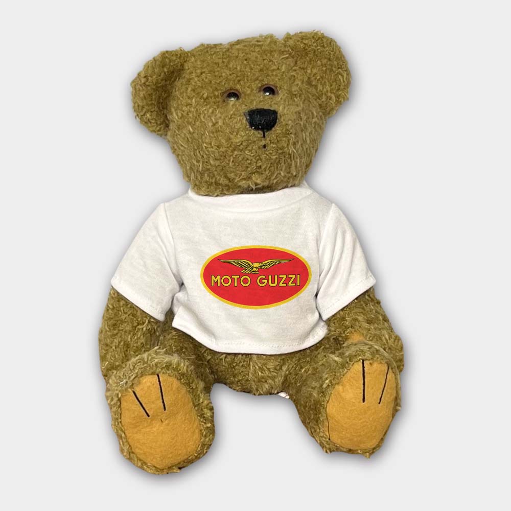 Moto Guzzi Plysdyr Bamse, Teddy Bear-Bamse-Moto Guzzi-Garage Culture Shop- garage - man cave - merchandise