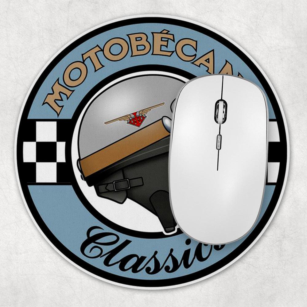 Motobecane Classics Runde Skilte , Musemåtte Rundt , Kop Underlag, Underlagssæt-Runde Skilte-Motobecane-Garage Culture Shop- garage - man cave - merchandise