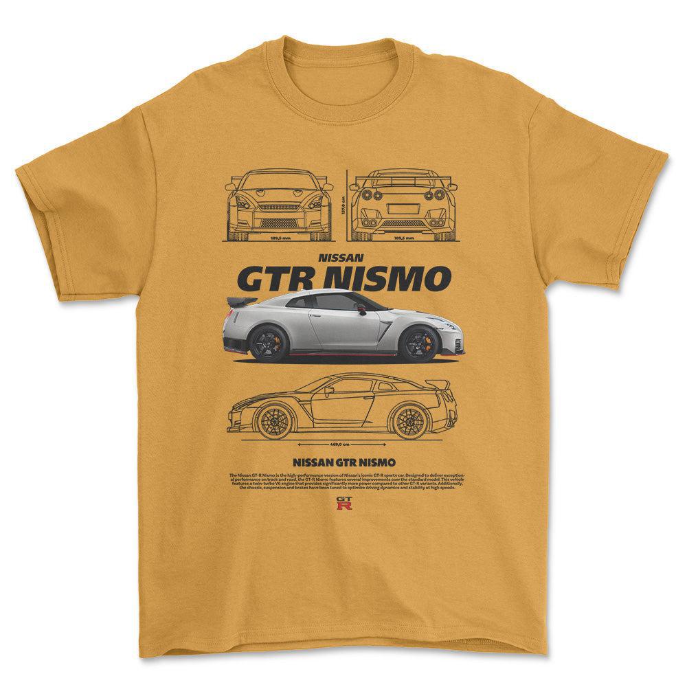Nissan GTR Nismo - Unisex T-Shirt , Bomuld-Beklædning-Nissan-Garage Culture Shop- garage - man cave - merchandise