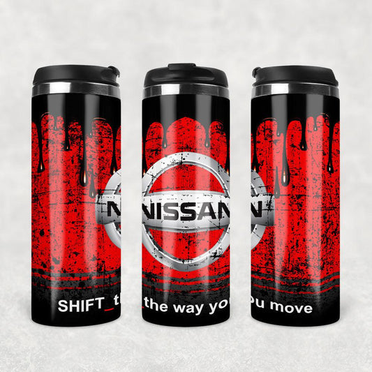 Nissan Termokrus Tumbler Rustfrit Stål-Krus-Nissan-Garage Culture Shop- garage - man cave - merchandise