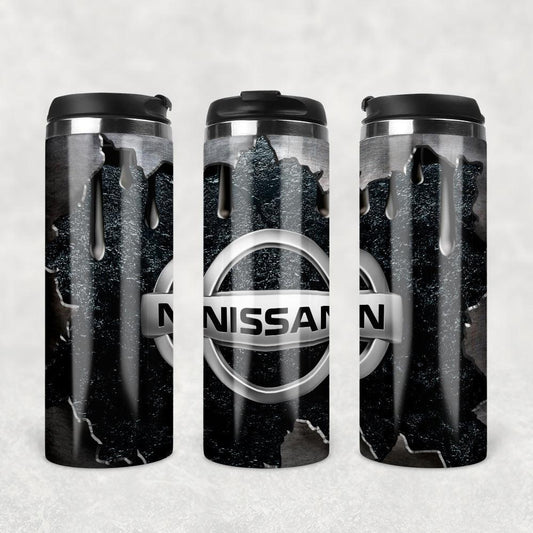 Nissan Termokrus Tumbler Rustfrit Stål-Krus-Nissan-Garage Culture Shop- garage - man cave - merchandise