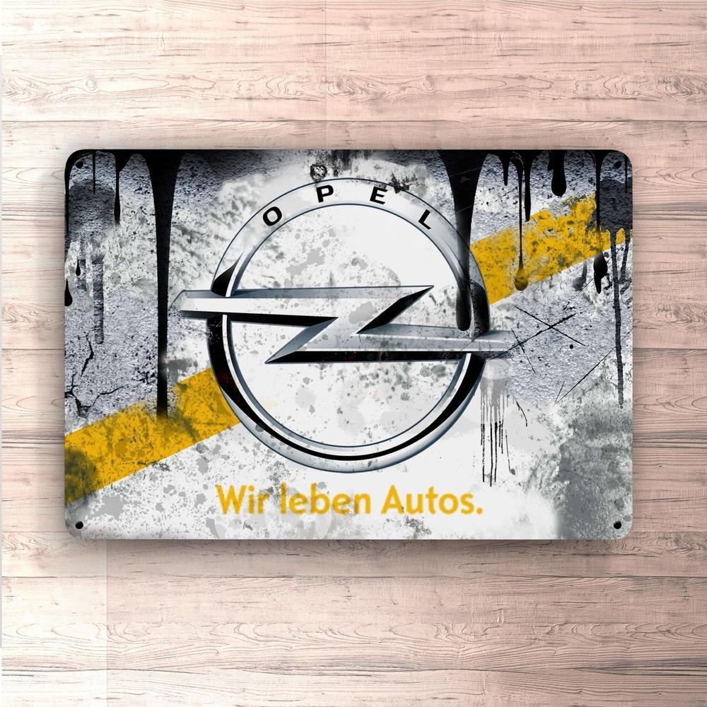 Opel Skilte, Musemåtte, Dørmåtte-Skilte-Opel-Garage Culture Shop- garage - man cave - merchandise