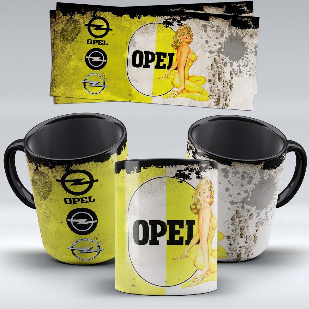 Opel "To Toner" Vintage Keramisk Krus-Krus-Opel-Garage Culture Shop- garage - man cave - merchandise