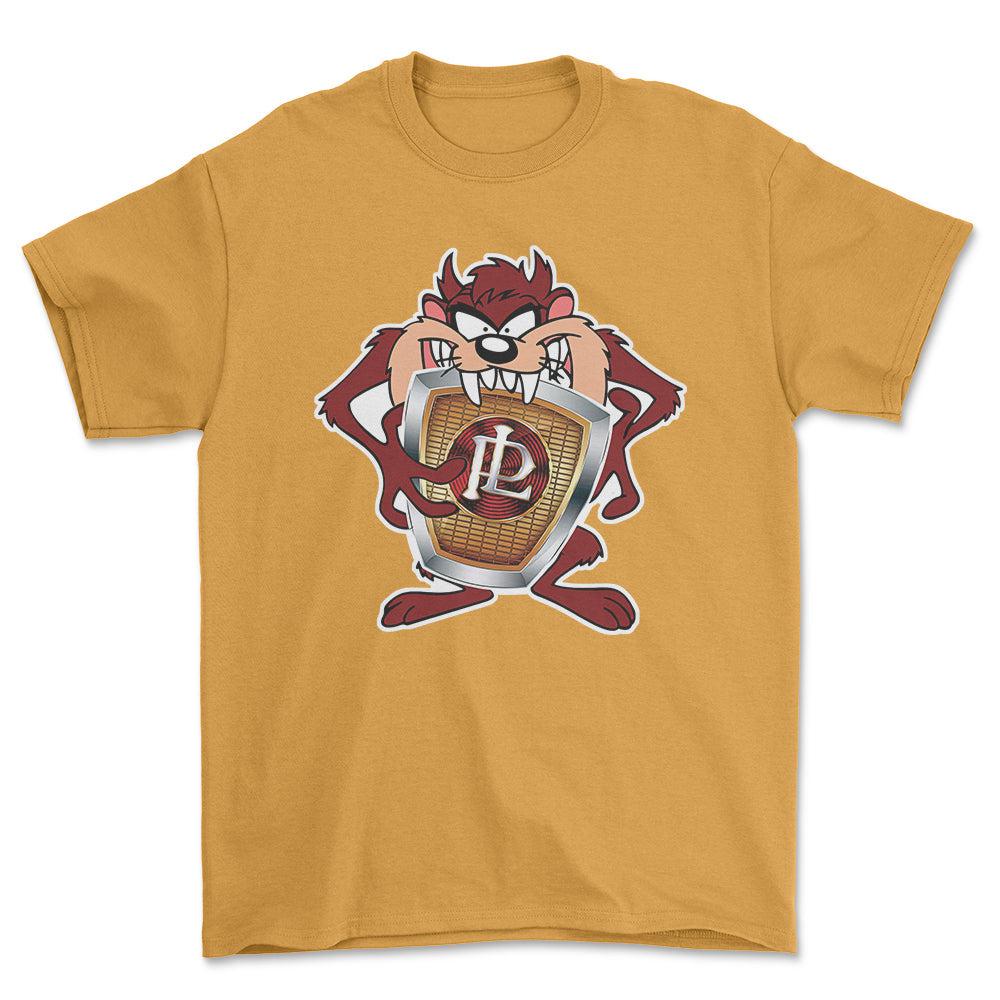 Panhard TAZ Unisex T-Shirt , Bomuld-Beklædning-Panhard-Guld-S-Forside-Garage Culture Shop- garage - man cave - merchandise