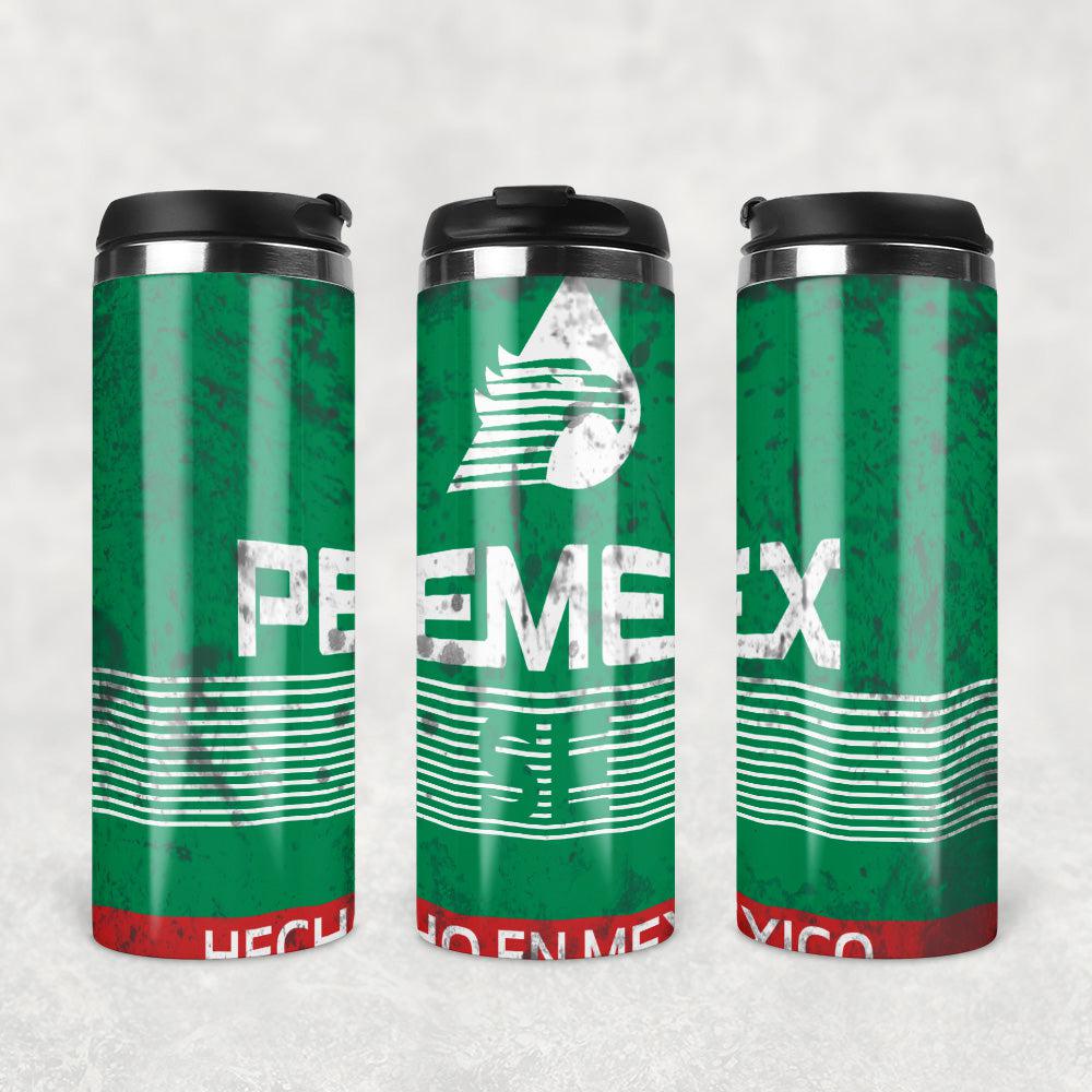 Pemex Motor Oil Termokrus Tumbler Rustfrit Stål-Krus-Motorolie-Garage Culture Shop- garage - man cave - merchandise