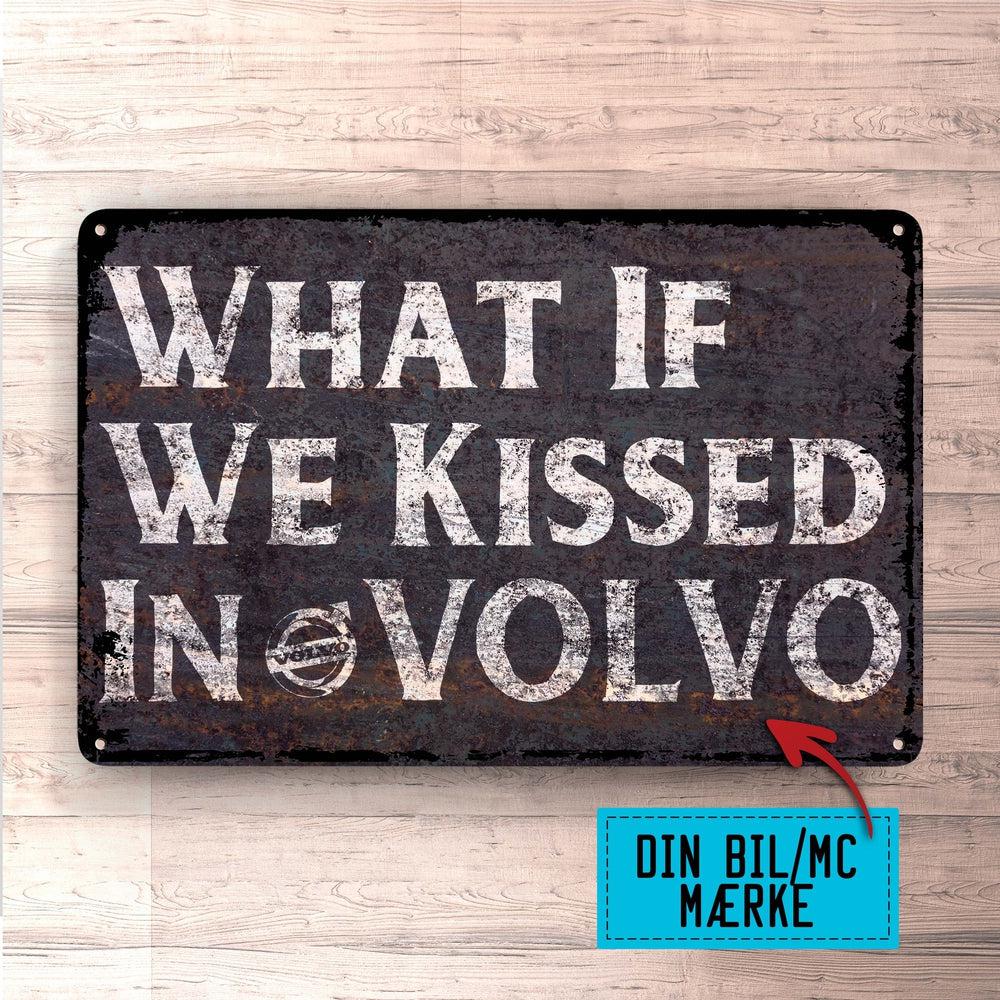 Personlig Til Dig - What If We Kissed In - Skilte, Musemåtte, Dørmåtte-Skilte-Garage-Garage Culture Shop- garage - man cave - merchandise