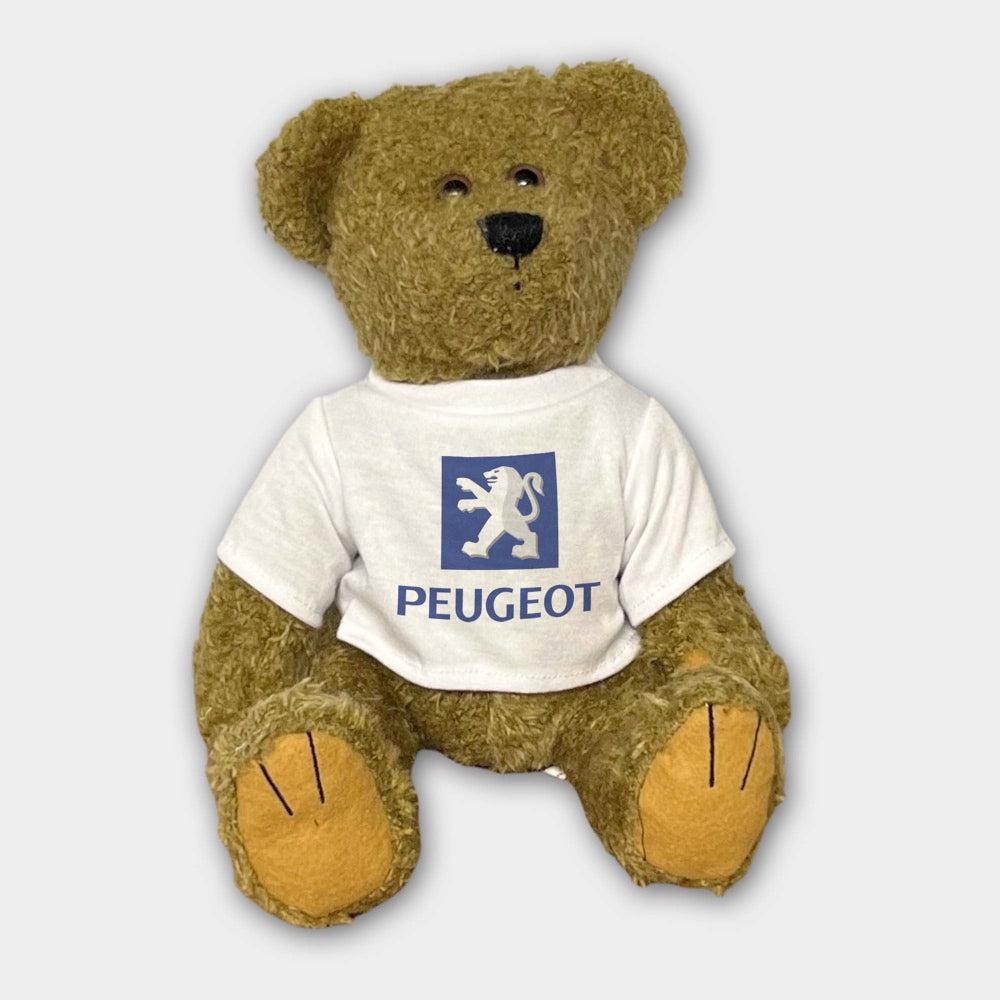 Peugeot Plysdyr Bamse, Teddy Bear-Bamse-Peugeot-Garage Culture Shop- garage - man cave - merchandise