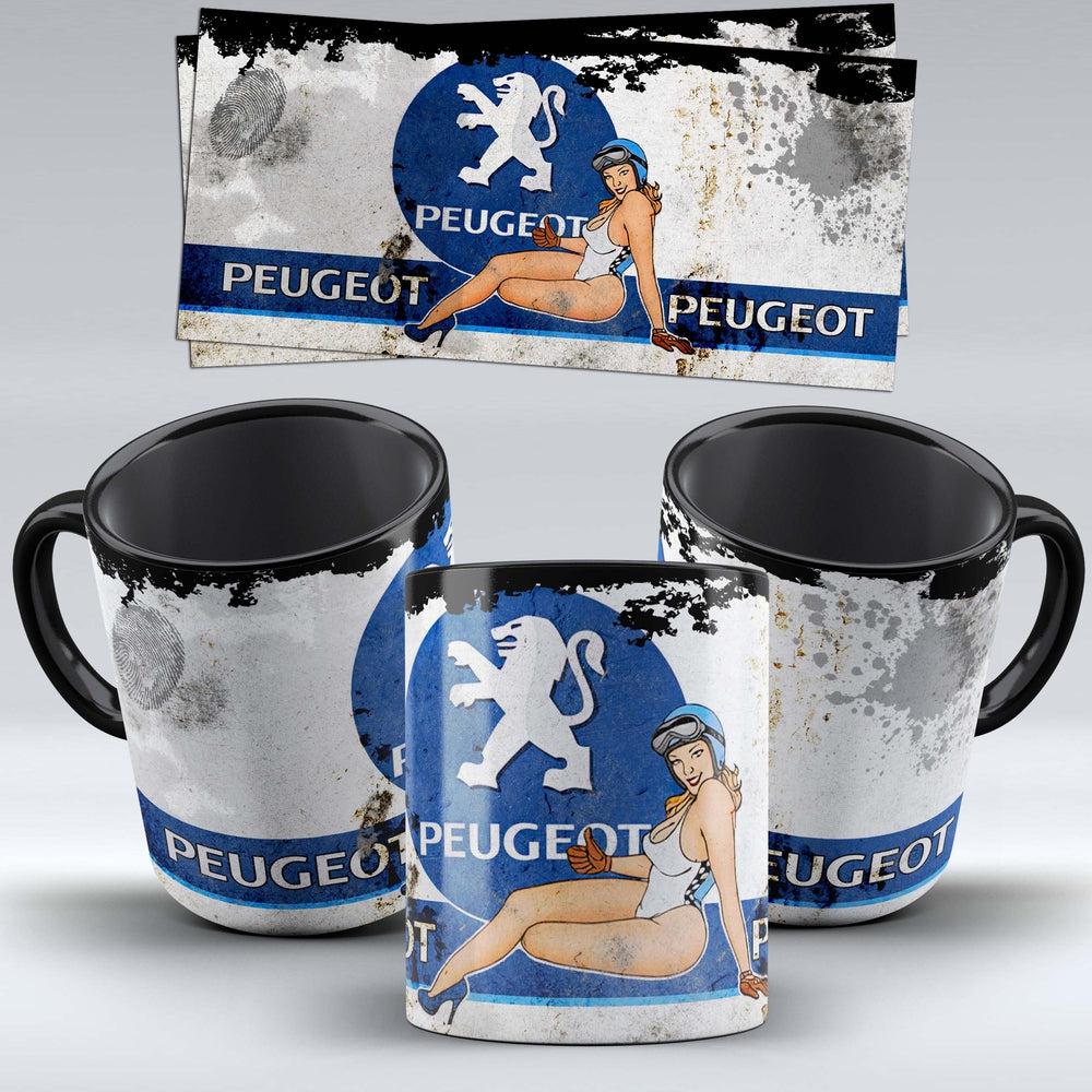 Peugeot "To Toner" Vintage Keramisk Krus-Krus-Peugeot-Garage Culture Shop- garage - man cave - merchandise