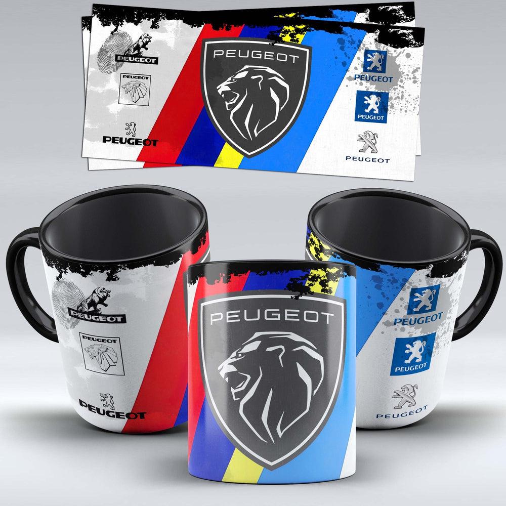 Peugeot "To Toner" Vintage Keramisk Krus-Krus-Peugeot-Garage Culture Shop- garage - man cave - merchandise