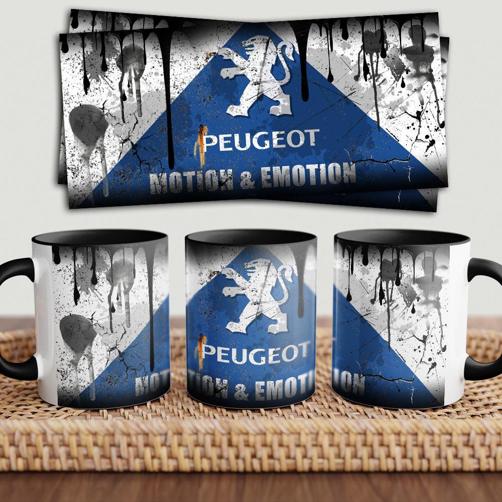 Peugeot "To Toner" Vintage Keramisk Krus-Krus-Peugeot-Garage Culture Shop- garage - man cave - merchandise