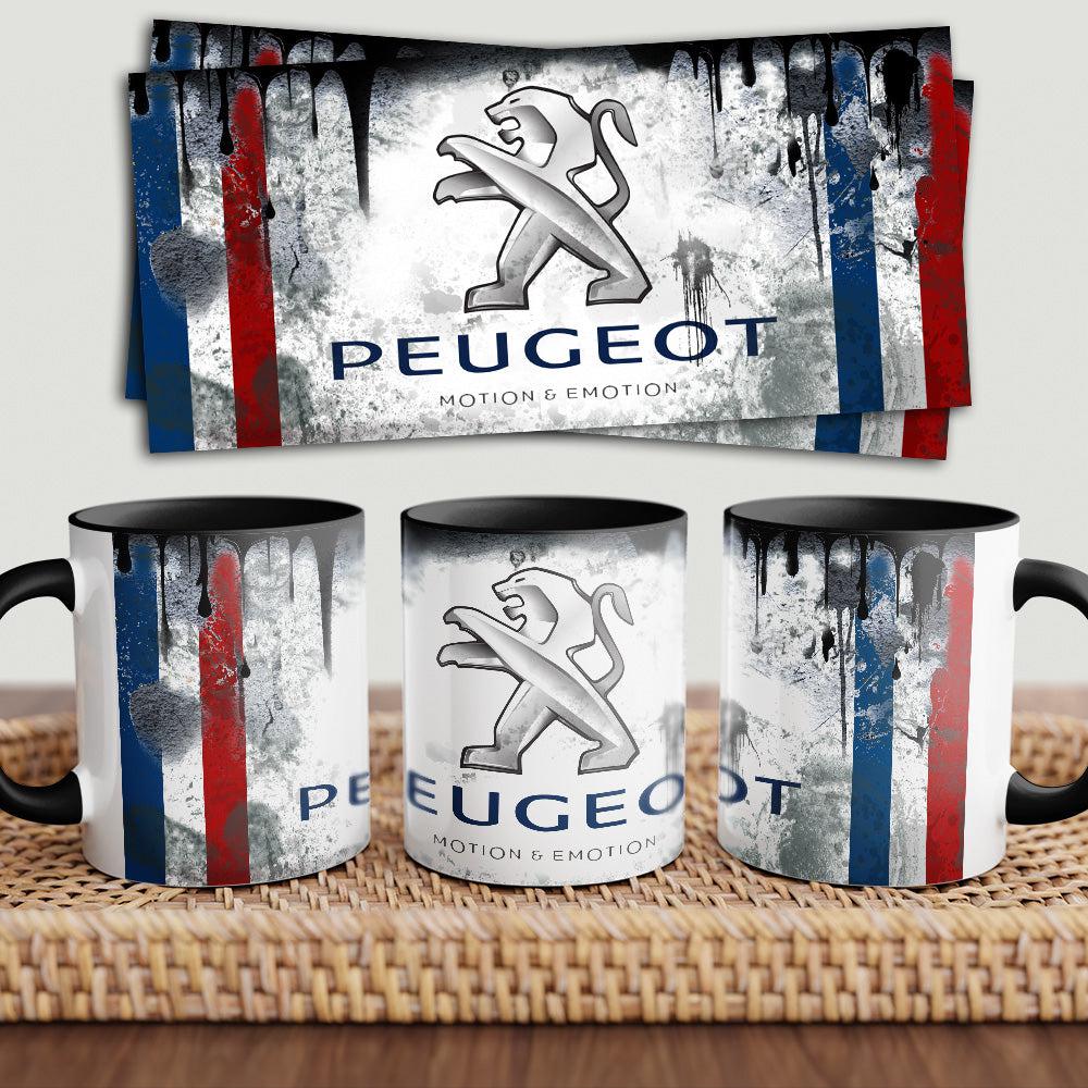 Peugeot "To Toner" Vintage Keramisk Krus-Krus-Peugeot-Garage Culture Shop- garage - man cave - merchandise