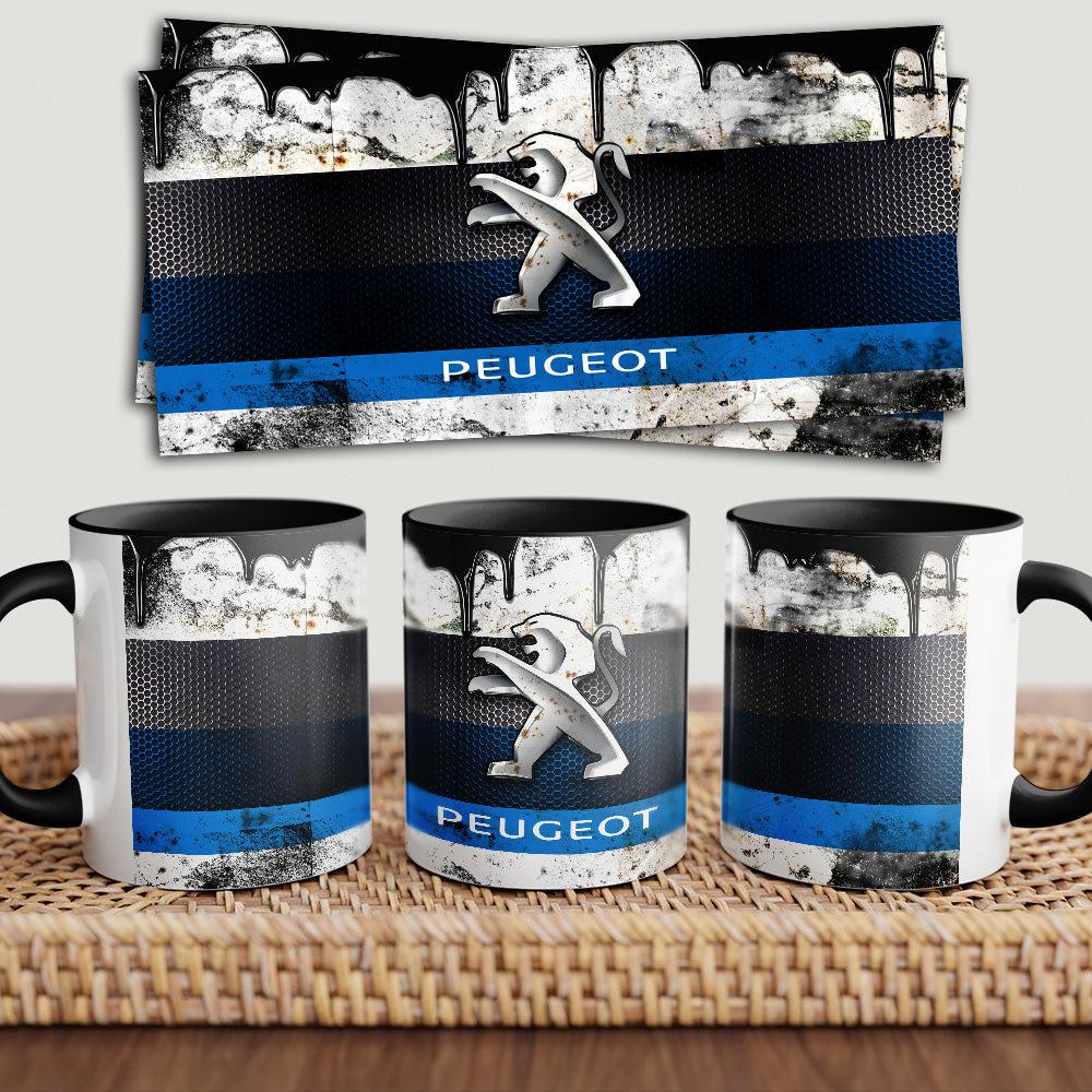 Peugeot "To Toner" Vintage Keramisk Krus-Krus-Peugeot-Garage Culture Shop- garage - man cave - merchandise