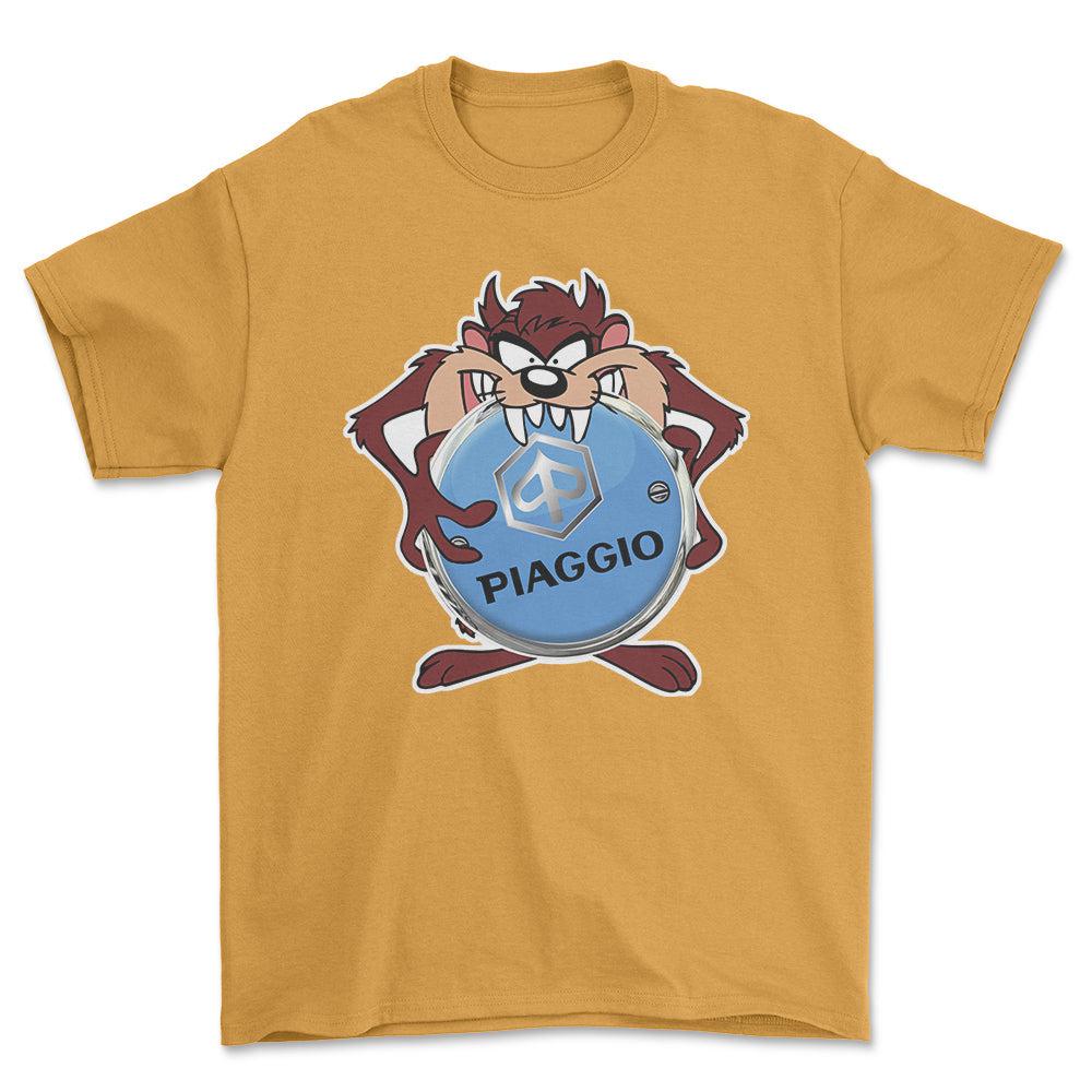 Piaggio TAZ Unisex T-Shirt , Bomuld-Beklædning-Piaggio-Garage Culture Shop- garage - man cave - merchandise