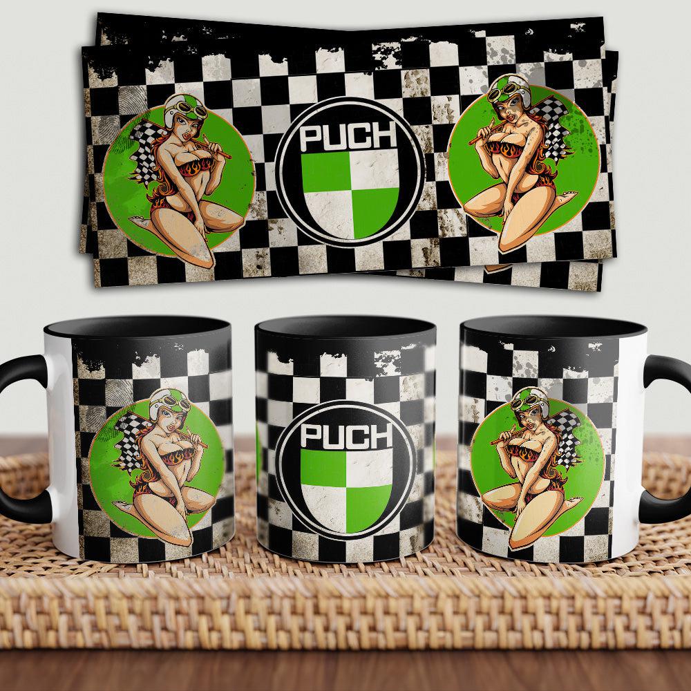 Puch #2 "To Toner" Vintage Keramisk Krus-Krus-Puch-Garage Culture Shop- garage - man cave - merchandise