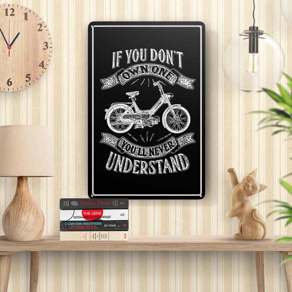 Puch - If You Dont Own One Puch Maxi-1 K Youll Never Understand Skilte, Musemåtte, Dørmåtte-Skilte-Puch-Garage Culture Shop- garage - man cave - merchandise